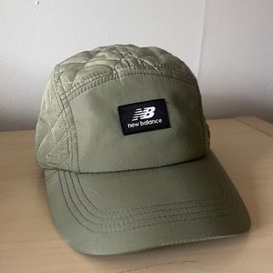 Quilted New Balance 5 panel hat